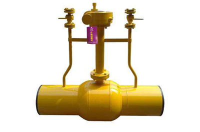 天然气焊接球阀装置